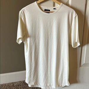 Cuts Clothing Men's Cream Short Sleeve Tee